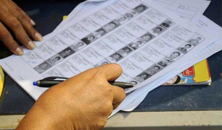 3,220 people cast votes via postal ballot