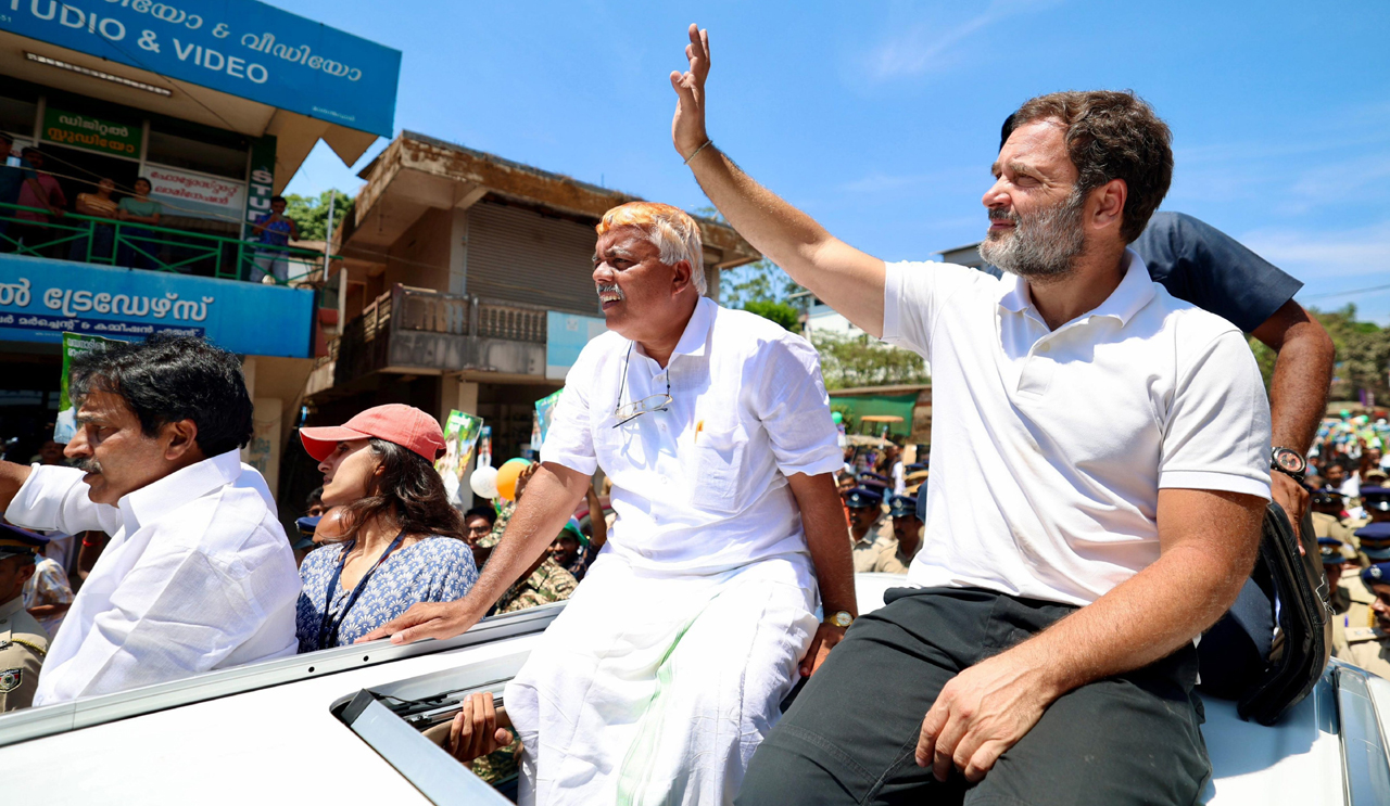 Rahul Gandhi calls electoral bonds “biggest haftebaazi” scheme
