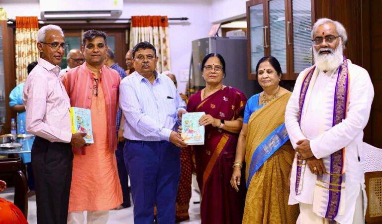 Senior journalist Jwala Narasimha Rao’s book released on Ram Navami
