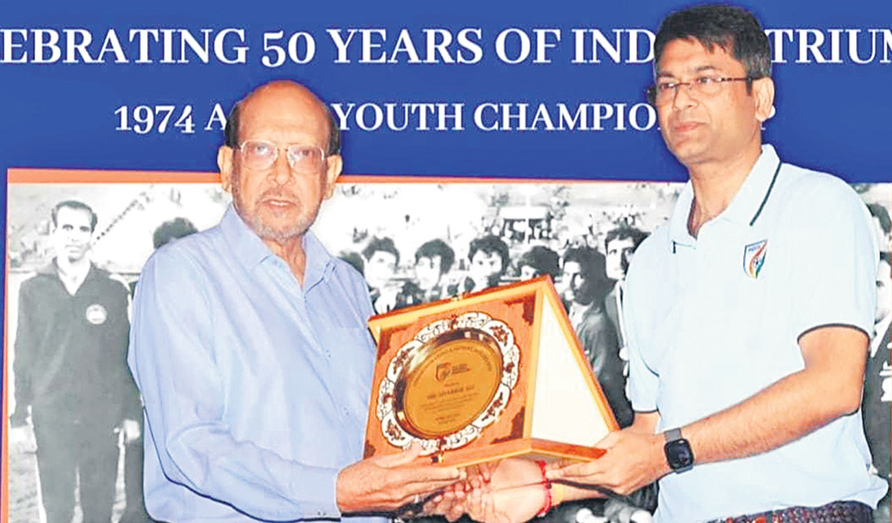 AIFF honours 1974 AFC Youth Champions squad