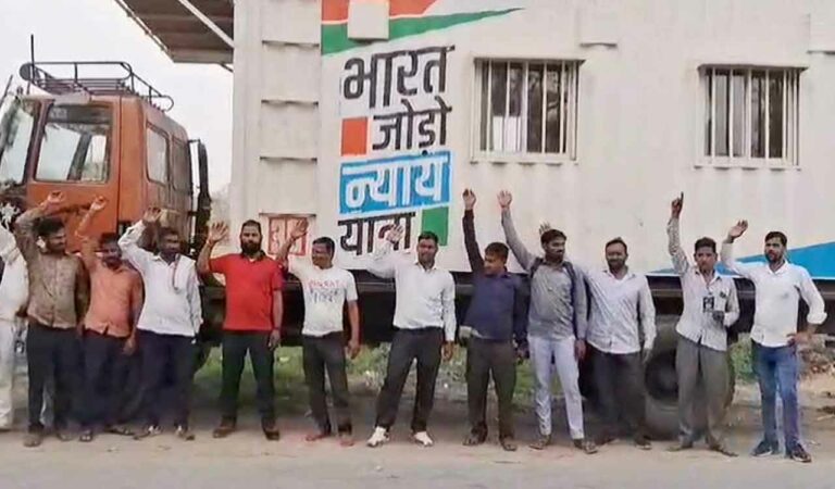UP truckers await payment for containers used in Rahul Gandhi's Bharat Jodo Nyay Yatra