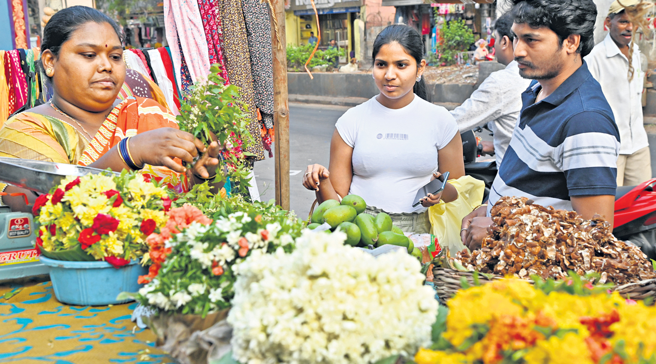 Hyderabad braces for Ugadi celebrations: Markets abuzz with traditional
