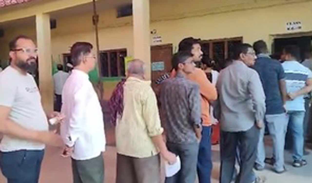 Voting in progress for Madhya Pradesh’s six Lok Sabha seats