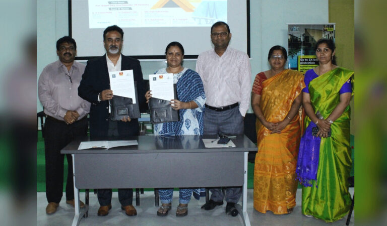 Hanamkonda: UltraTech, SRU sign pact on construction technology
