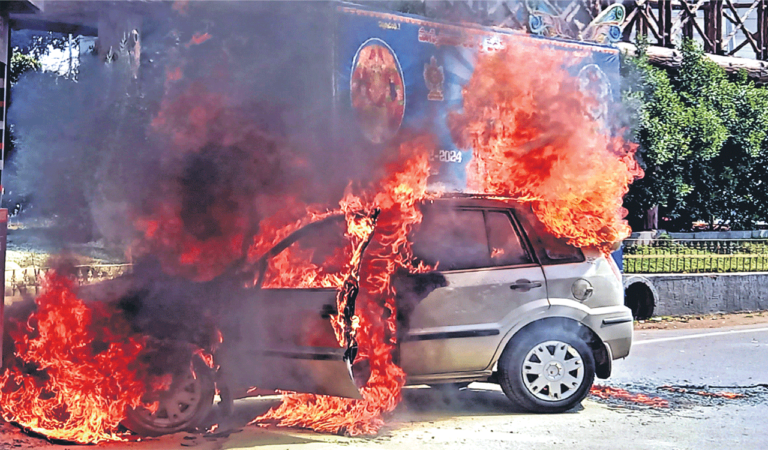 Sizzling summer sparks vehicle fires in Hyderabad