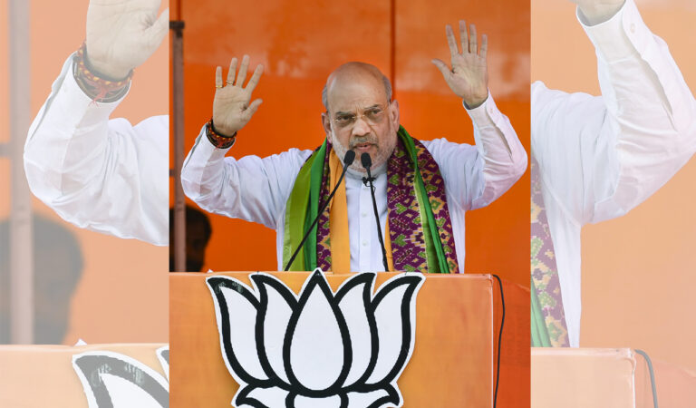 Case against HM Amit Shah for violating poll guidelines in Hyderabad